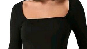 Black Crop Top
