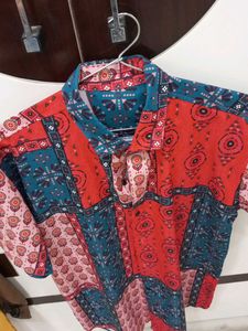 Patterned Casual Shirt