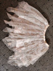 Girls Sparkle Glittery Skirt