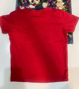Fitted Cute Red T-Shirt