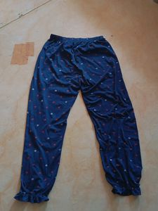 Navy Blue Printed Suit Sold