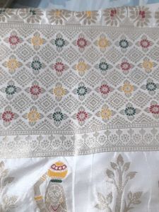 Pure Dola Silk Dyeable Saree