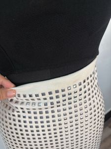 Studded Slit Dress