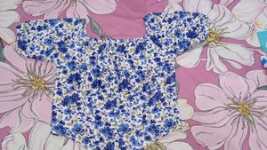 Floral Corset Top