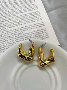 Trendy Golden Earrings