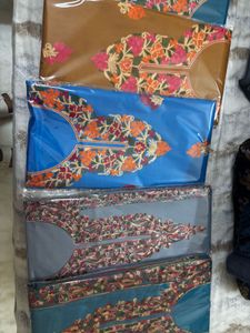 Embroidered Dress Material Set