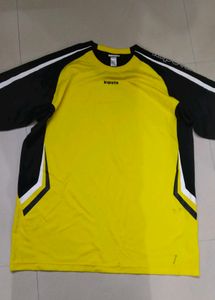 Kipsta Yellow & Black T-Shirt