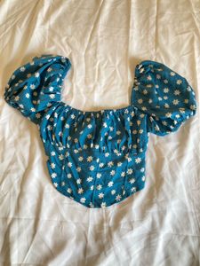 Floral Corset Top