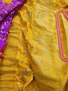 Garchola Saree  With Blouse  Same