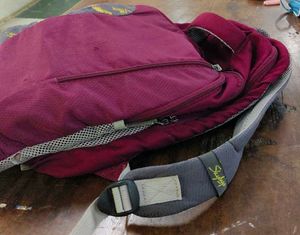 Maroon Backpack