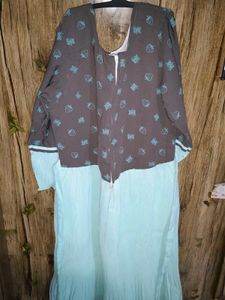 Elegant Two-Tone frock