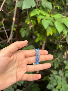 Blue Beaded Bracelets