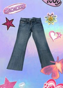 Y2K Low Waisted Flared Jeans
