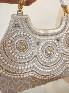 Pearl Beaded Handbag