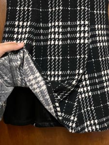 Checked Mini Dress