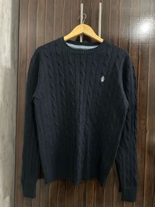 Teenie Weenie Navy Cable Knit Sweater