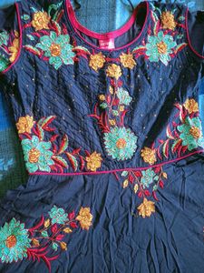 Floral Embroidered Dress