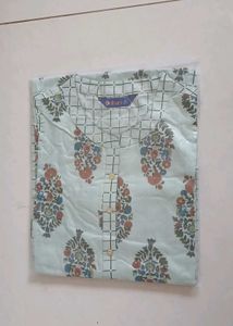 Floral Print Kurta