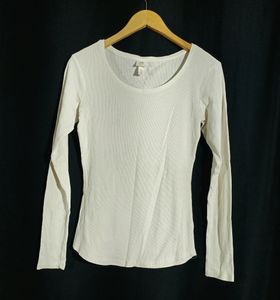H&M White Western Top(women's)