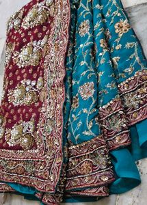 Heavy Work Saree 💖