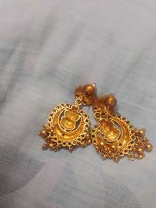 Ethnic Gold Earrings