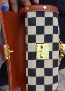 Sling Bag With Chain.