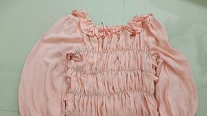 Pink cute top