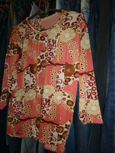 Floral Long Sleeve Top Large size 36- 38 inches