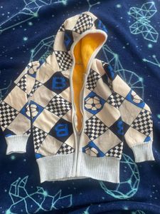 Cute Patterned Baby Hoodie