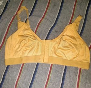 Vintage Yellow Comfort Bra