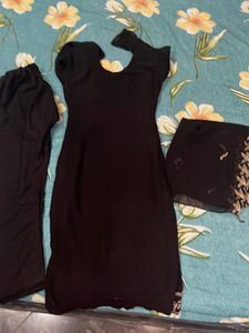 Elegant Black Kurta Set