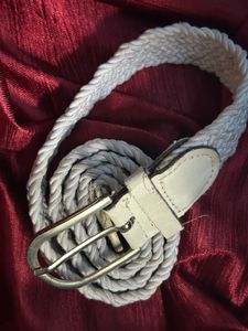 trendy braided belt
