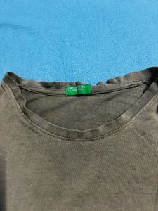 Casual T-shirt Green And Yellow