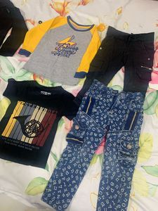 4tshirts With 2 Pants
