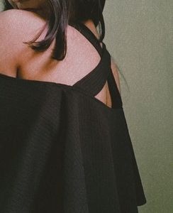 Black Top And Pant Set