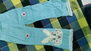 Blue And Pink Fancy Pant