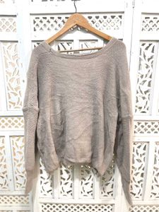 Wrap Front Sweater B