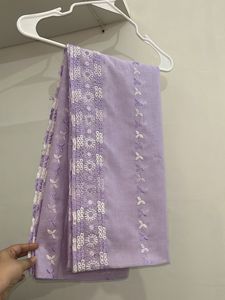 embroidered shawl pure cotton