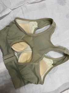 Green Sports Bra
