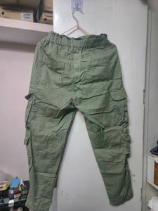 Olive Green Cargo Pants