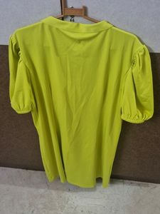 Tokyo Talkies Neon Green Skater Dress - L