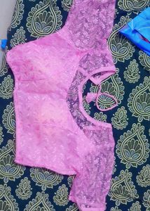 New Net Blouse with Sequence Design