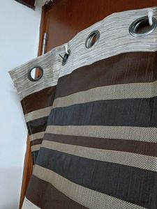 2piece Jute Black Out Heavy Curtains For Door.