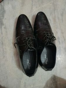 Men Height Increasing Lace Up Shoes