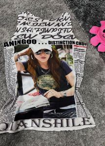 Novelty Graphic Print Tank Top