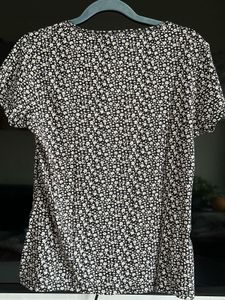 Mango Floral Print Tee