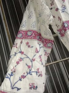 Cotton Kurti With Dupatta