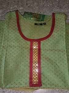 Flora Green Ethnic Kurta