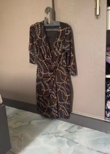 Chic Chain Print Dress