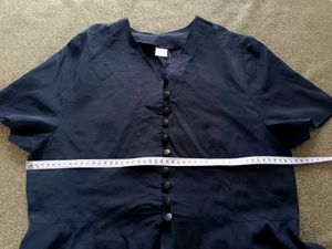 Chic Black Button-Down Top